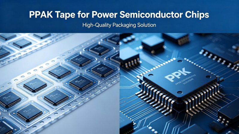 PPAK Tape for Power Semiconductor Chips