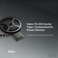 Hatro DFN2.5×1 Carrier Tape | Customized for Ultra-Thin Packaging, High-Speed SMT Solution