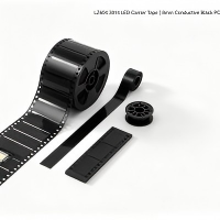 Hatro LZ604 3014 LED Carrier Tape | 8mm Anti-Static Conductive Black PC SMD Packaging Tape